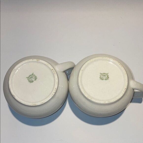 Vintage Mushroom Soup Mugs - Cream - Picture 6 of 9